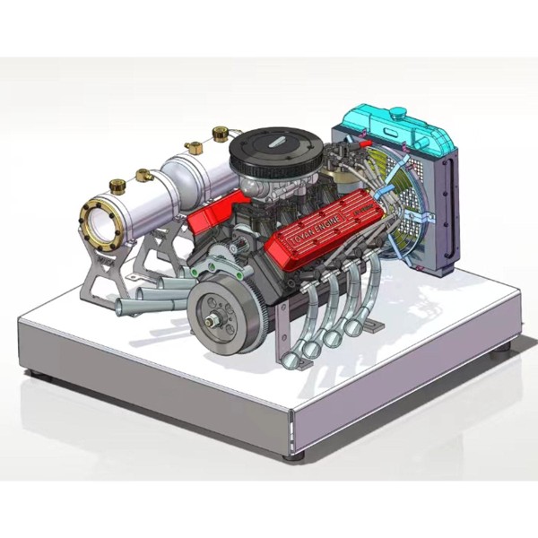 TOYAN FS-V800WGP Aluminum Engine Stand and Support Kit