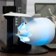 Turbojet-Style 5V Desktop Fan with Plug-In or Rechargeable Power