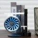 Turbojet-Style 5V Desktop Fan with Plug-In or Rechargeable Power