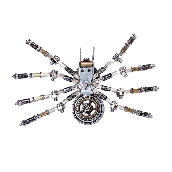 Spider Mechanical Clock 3D Metal Assembly Kit Spider Mechanical Clock 3D Metal Assembly Kit