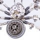 Spider Mechanical Clock 3D Metal Assembly Kit Spider Mechanical Clock 3D Metal Assembly Kit