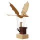 Handcrafted Wooden Kinetic Fire Dragon Display Model