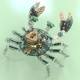 666PCS Articulated Mechanical Crab Metal Assembly Kit