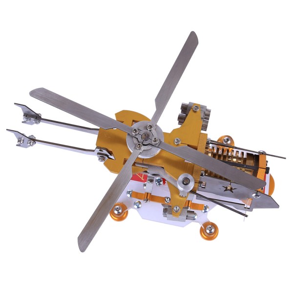 Armored Helicopter Flame-Licker Vacuum Engine Model Armored Helicopter Flame-Licker Vacuum Engine Model