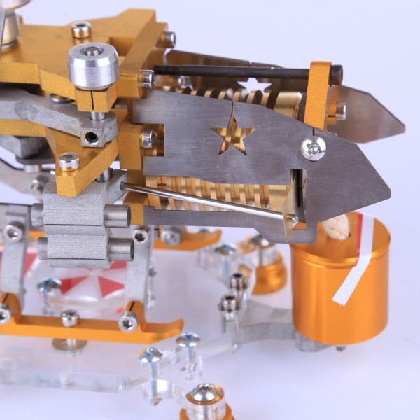 Armored Helicopter Flame-Licker Vacuum Engine Model Armored Helicopter Flame-Licker Vacuum Engine Model