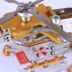 Armored Helicopter Flame-Licker Vacuum Engine Model Armored Helicopter Flame-Licker Vacuum Engine Model