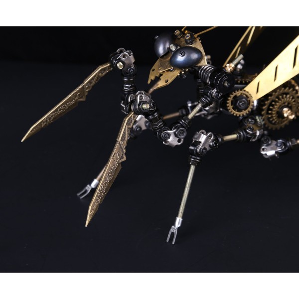 Articulated Mechanical Mantis Metal Assembly Kit