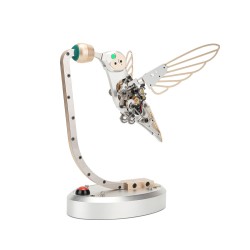 Battery-Powered Mechanical Hummingbird Metal Model