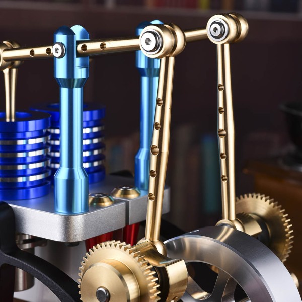 ENJOMOR M20-T Alpha Twin-Cylinder Stirling Engine Model