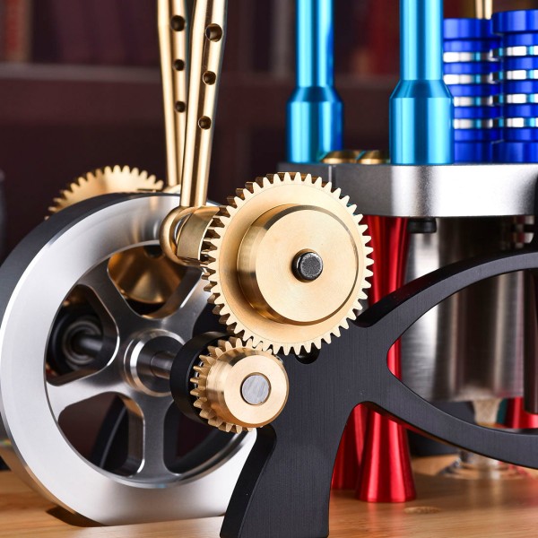 ENJOMOR M20-T Alpha Twin-Cylinder Stirling Engine Model