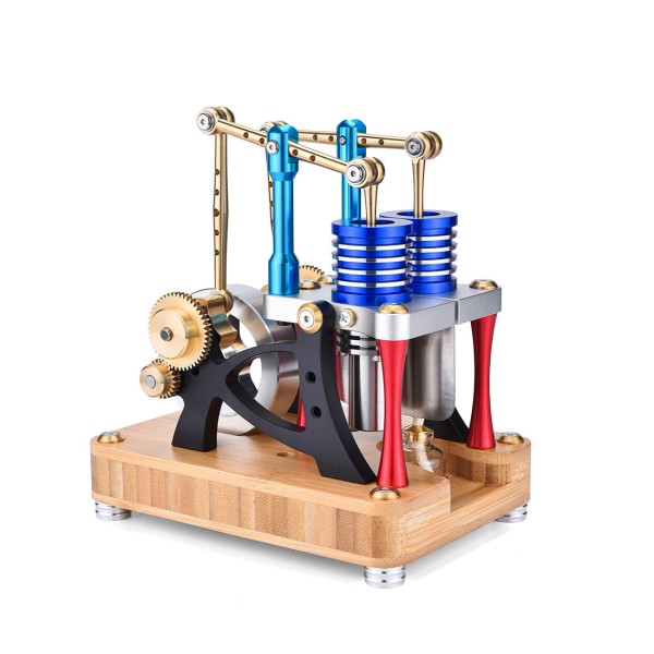 ENJOMOR M20-T Alpha Twin-Cylinder Stirling Engine Model