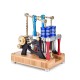 ENJOMOR M20-T Alpha Twin-Cylinder Stirling Engine Model