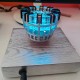Magnetic Levitation Reactor Light with Wooden Base
