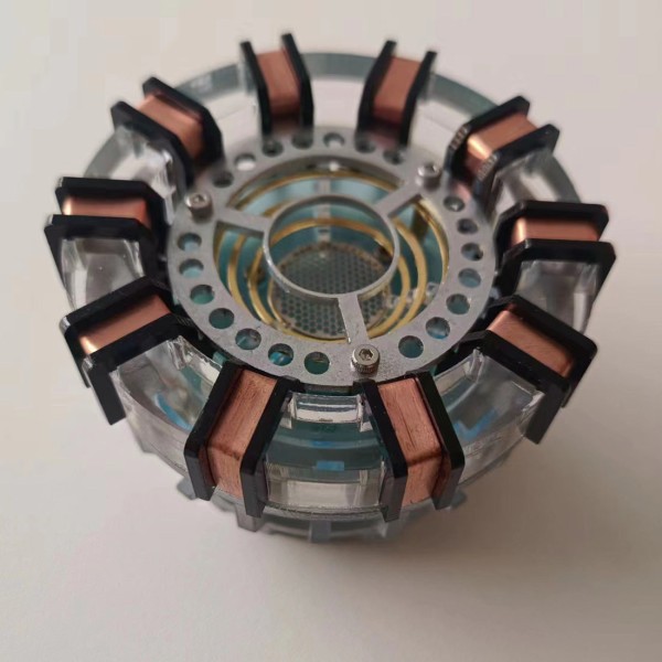 Magnetic Levitation Reactor Light with Wooden Base