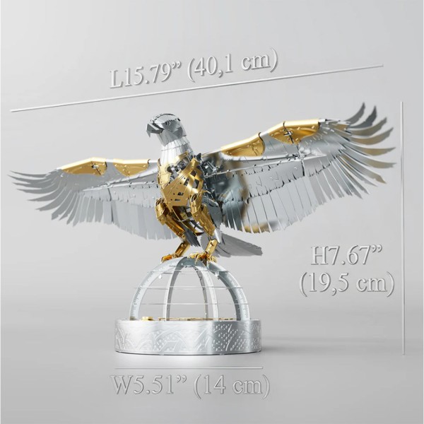 250PCS Mechanical Eagle Stainless-Steel Display Kit