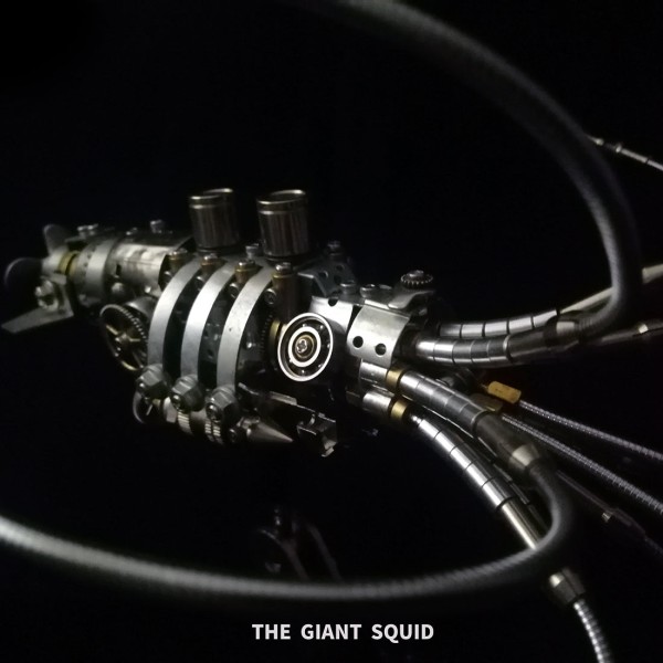 295PCS Steampunk Giant Squid Metal Assembly Kit