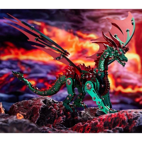 313PCS Mechanical Pterosaur Stainless-Steel Kit