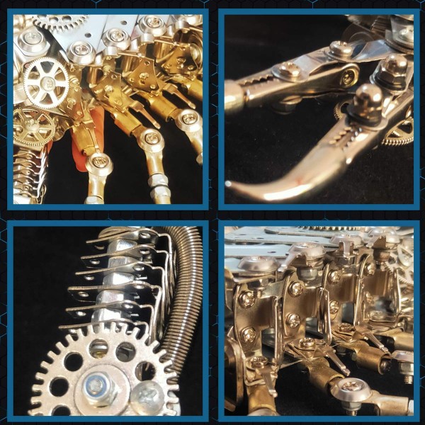 830PCS Needle-Nose Mechanical Lobster Metal Kit