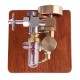 Adjustable-Speed Mini Stirling Engine with Wooden Base