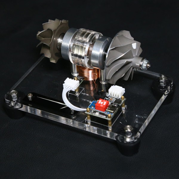 Brushless Hall-Drive Metal Turbo Rotor Motor Model