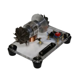 Brushless Hall-Drive Metal Turbo Rotor Motor Model