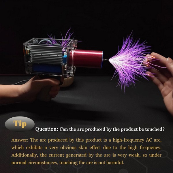 Handheld SSTC Tesla Coil with 10cm Arc