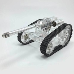 Mobile Battle Tank Stirling Engine Model
