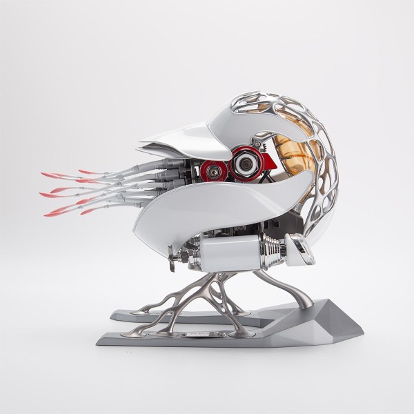 Motorized Mechanical Nautilus Metal Kit with LED Light