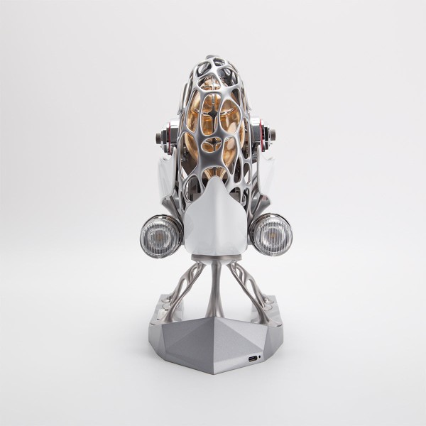 Motorized Mechanical Nautilus Metal Kit with LED Light
