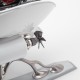 Motorized Mechanical Nautilus Metal Kit with LED Light