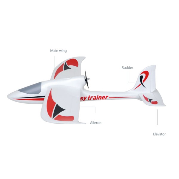 1280mm 4CH EPP Pusher RC Glider RTF 1280mm 4CH EPP Pusher RC Glider RTF