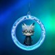 8cm Plasma Ring Ion Glow Desktop Lamp 8cm Plasma Ring Ion Glow Desktop Lamp