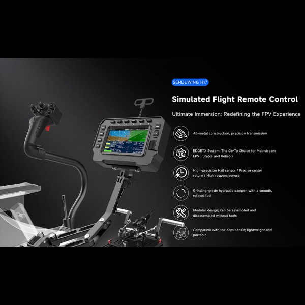 H17 17CH EdgeTX Helicopter Simulator Control System
