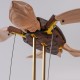 Handcrafted Wooden Sea Turtle Kinetic Model