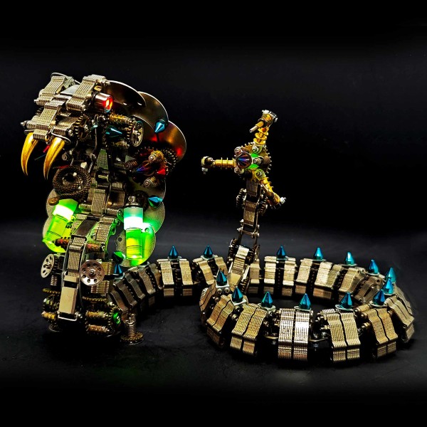 1000PCS+ Mechanical Cobra Metal Model Kit