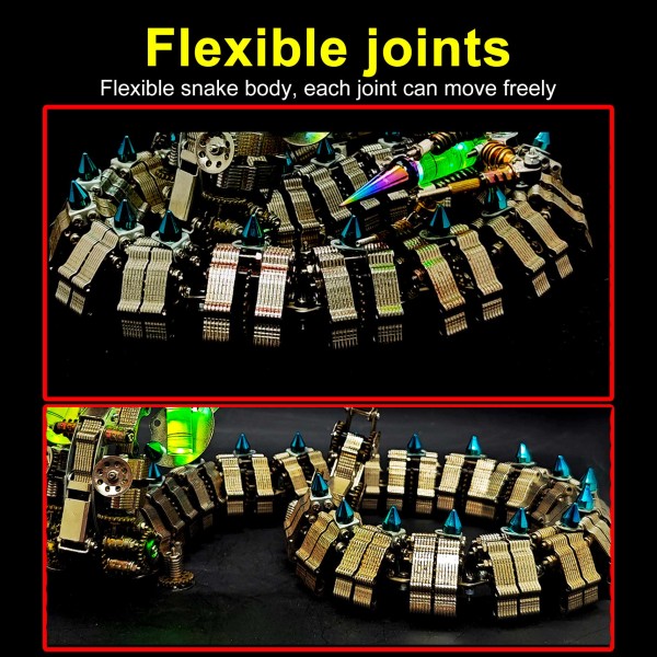 1000PCS+ Mechanical Cobra Metal Model Kit 1000PCS+ Mechanical Cobra Metal Model Kit