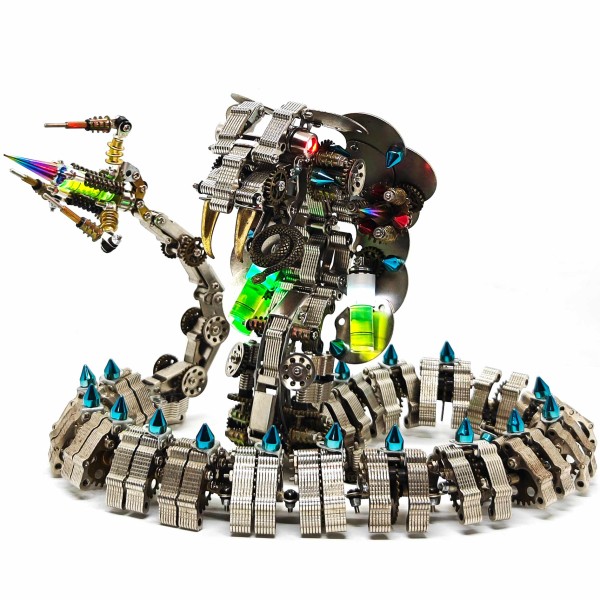 1000PCS+ Mechanical Cobra Metal Model Kit