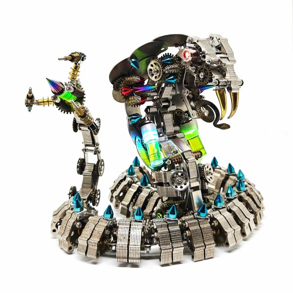 1000PCS+ Mechanical Cobra Metal Model Kit