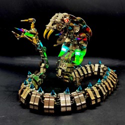 1000PCS+ Mechanical Cobra Metal Model Kit