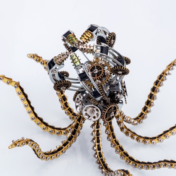1060PCS Mechanical Octopus Desk Lamp Kit