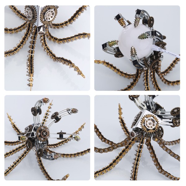 1060PCS Mechanical Octopus Desk Lamp Kit