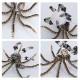 1060PCS Mechanical Octopus Desk Lamp Kit