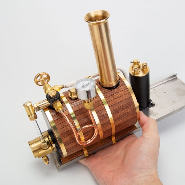 200mL Copper Model Steam Boiler System