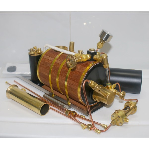 200mL Copper Model Steam Boiler System