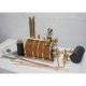 200mL Copper Model Steam Boiler System