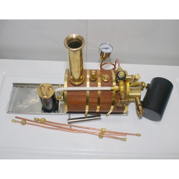 200mL Copper Model Steam Boiler System