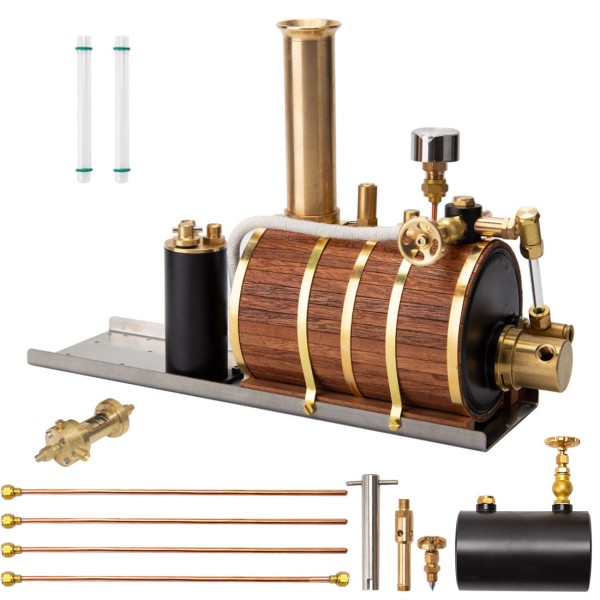 200mL Copper Model Steam Boiler System