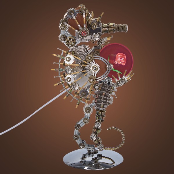 2100PCS Mechanical Seahorse Lamp Kit