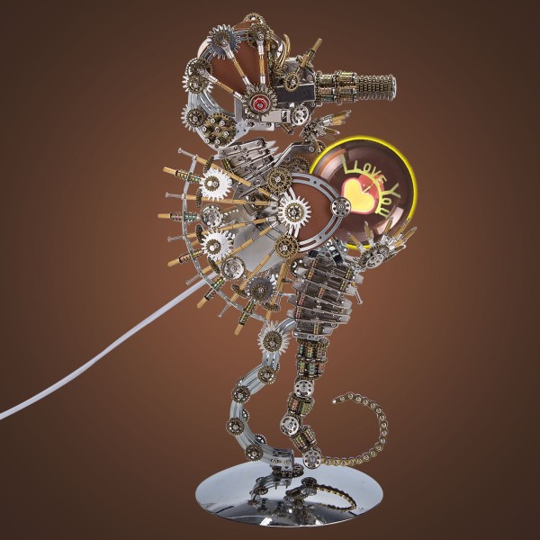 2100PCS Mechanical Seahorse Lamp Kit