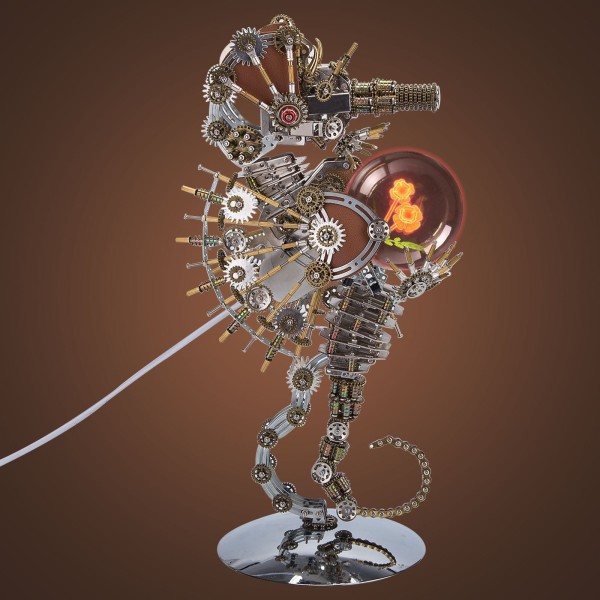 2100PCS Mechanical Seahorse Lamp Kit